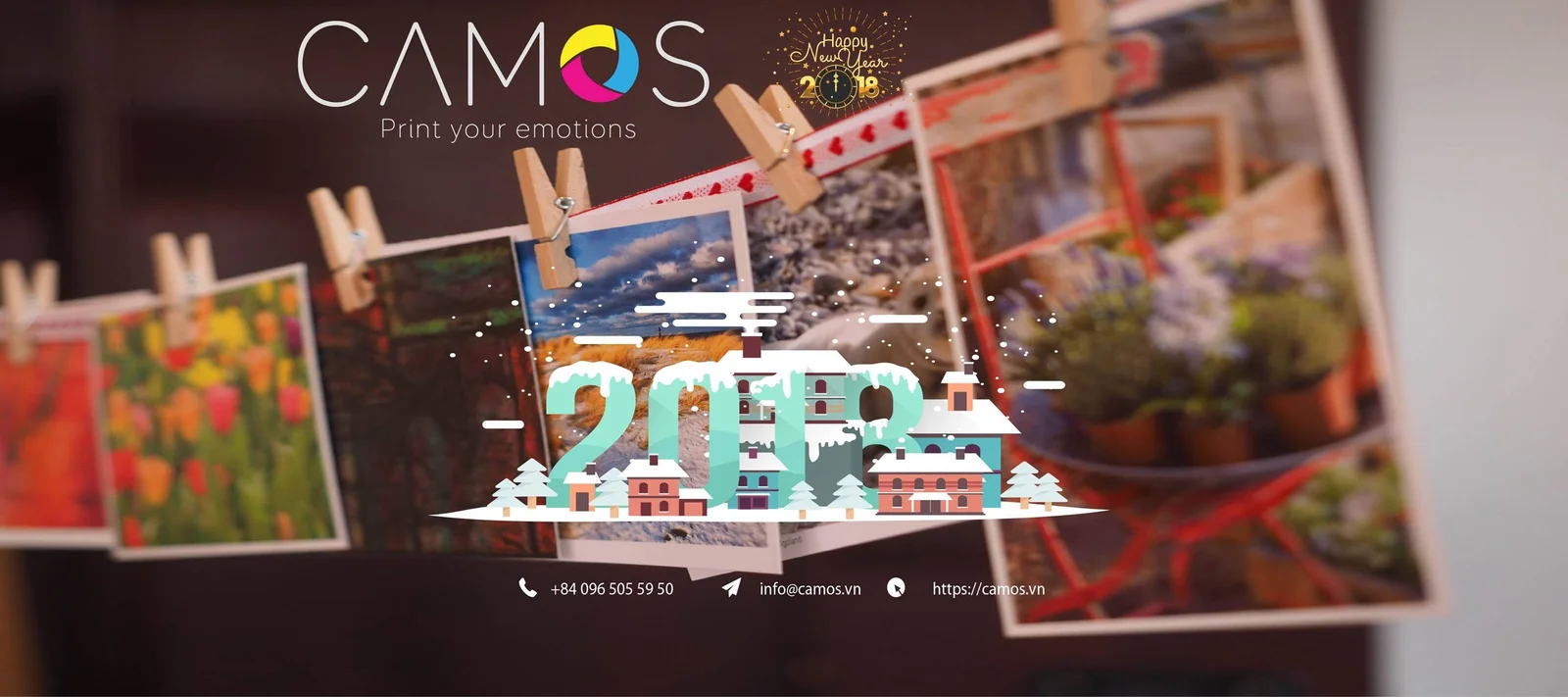 Camos Kiosk Desktop App interface